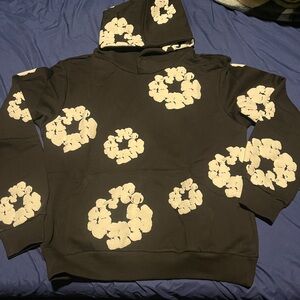 Black Denim tears hoodie: Size medium, Brand new